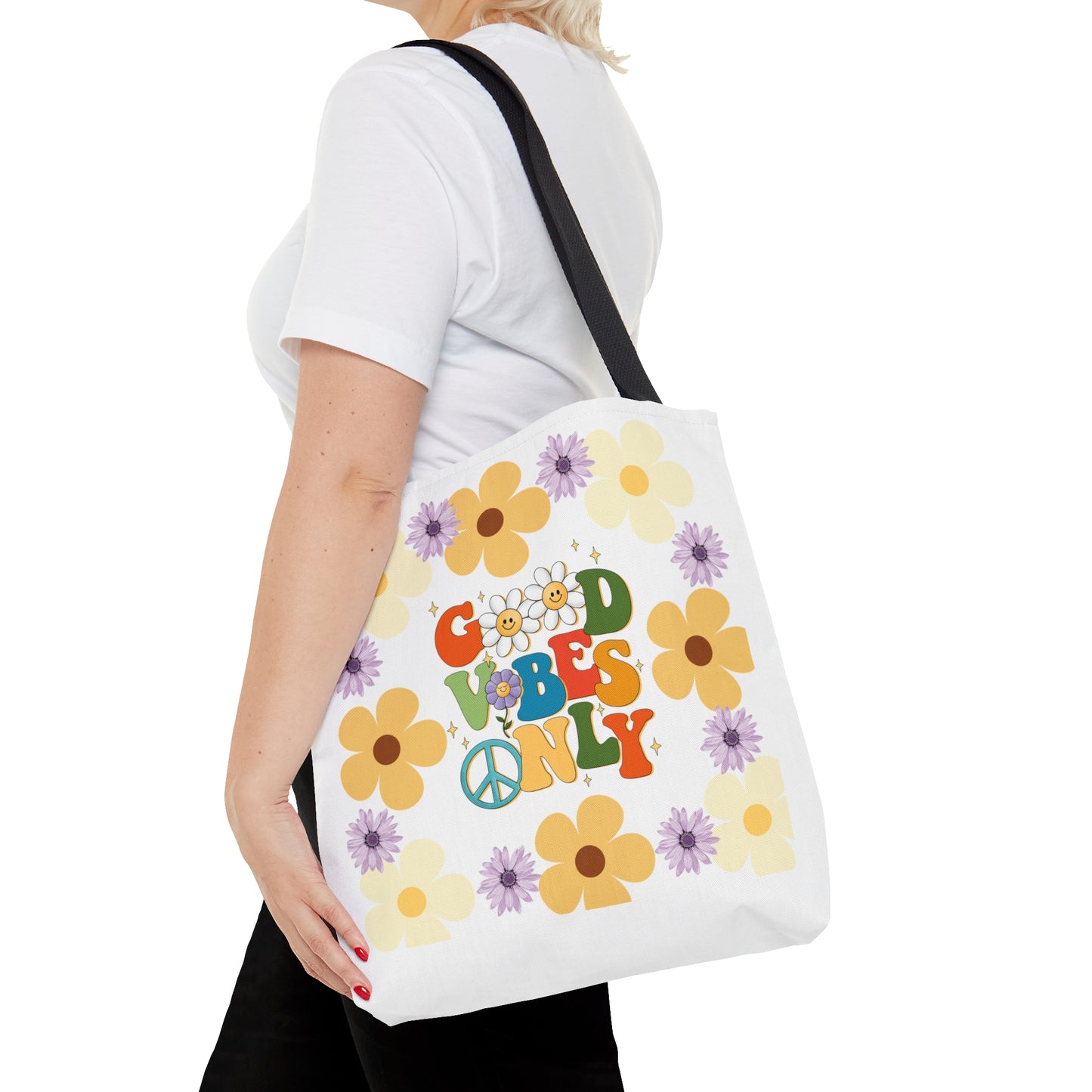 Good Vibes Tote Bag (AOP)