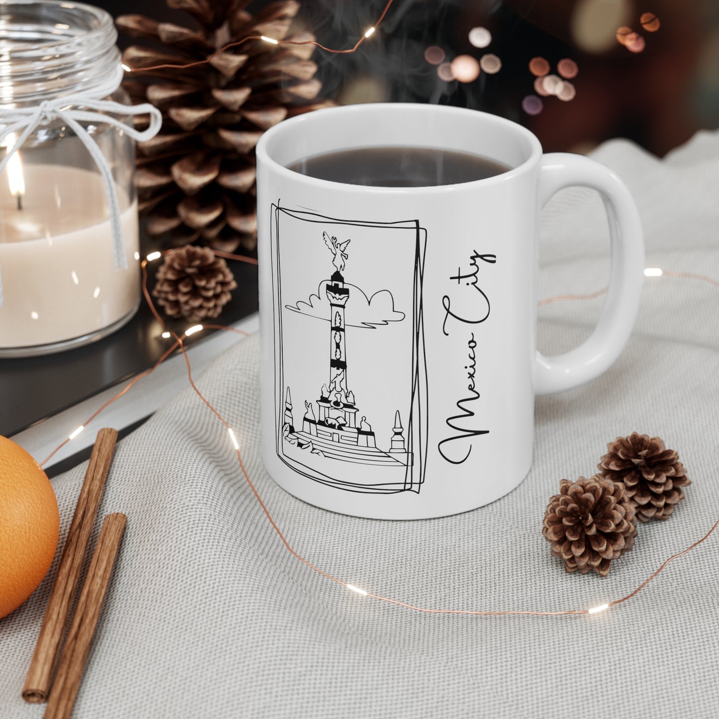 Ceramic Mug Mexico city 11oz