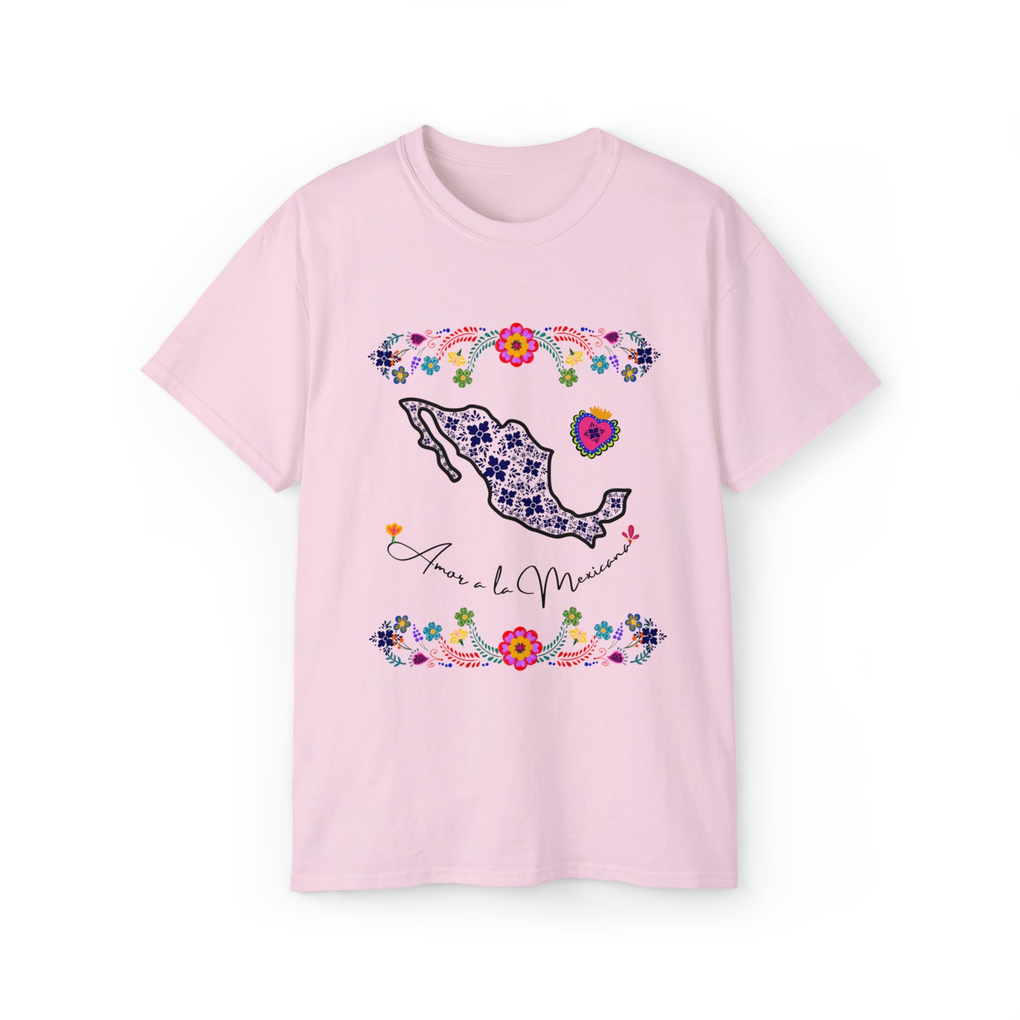 Ultra Cotton Tee Mexican Desing-amor a la mexicana