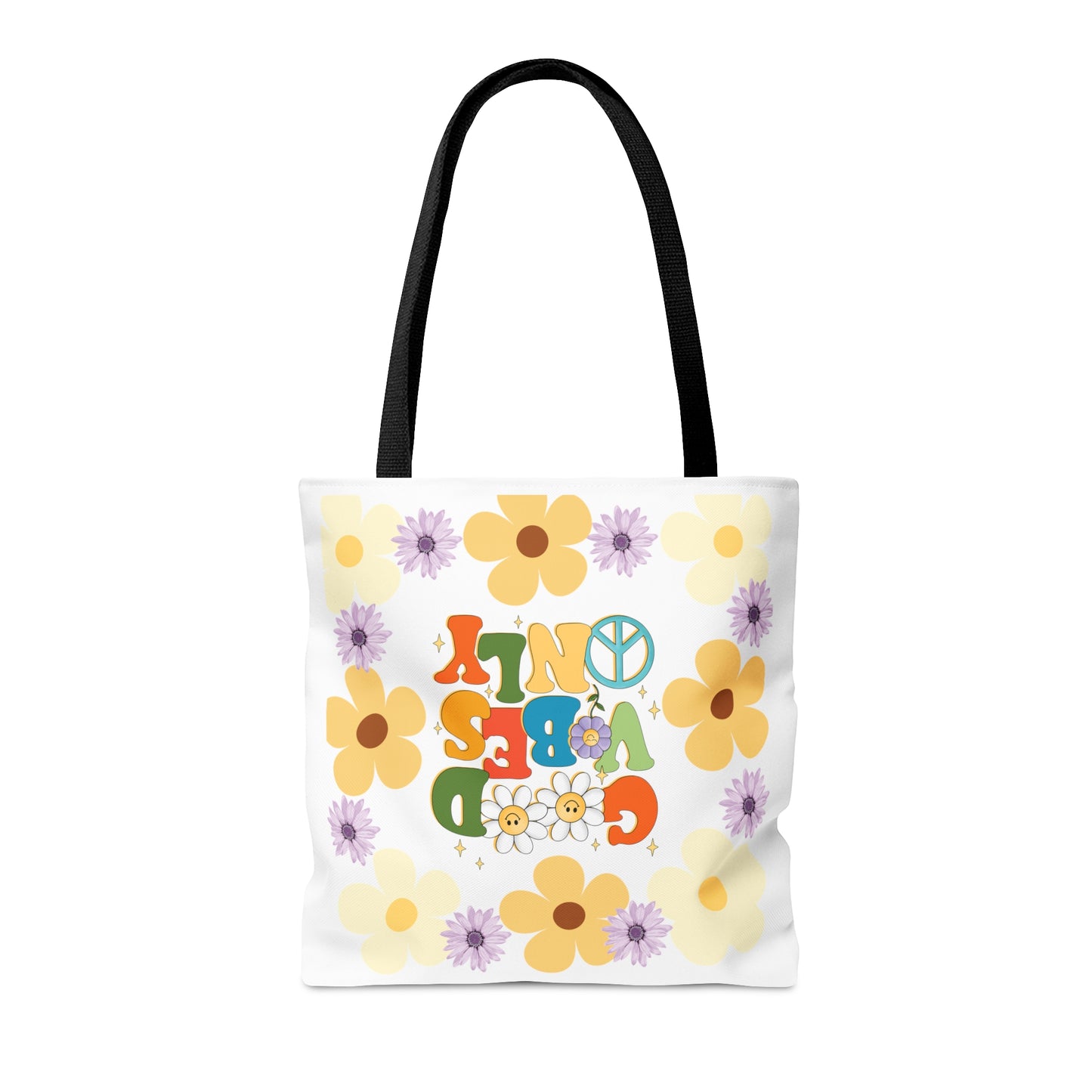 Good Vibes Tote Bag (AOP)