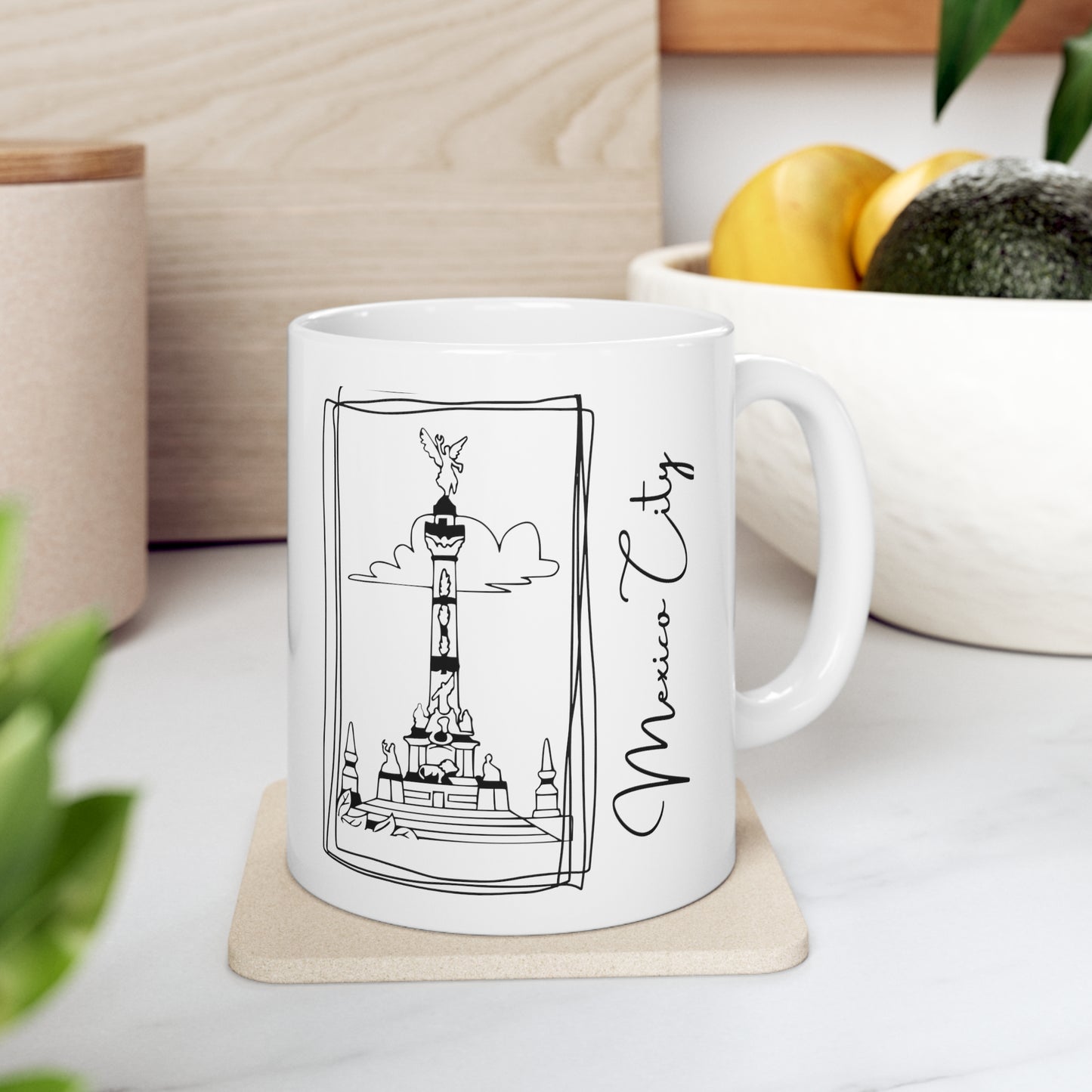 Ceramic Mug Mexico city 11oz