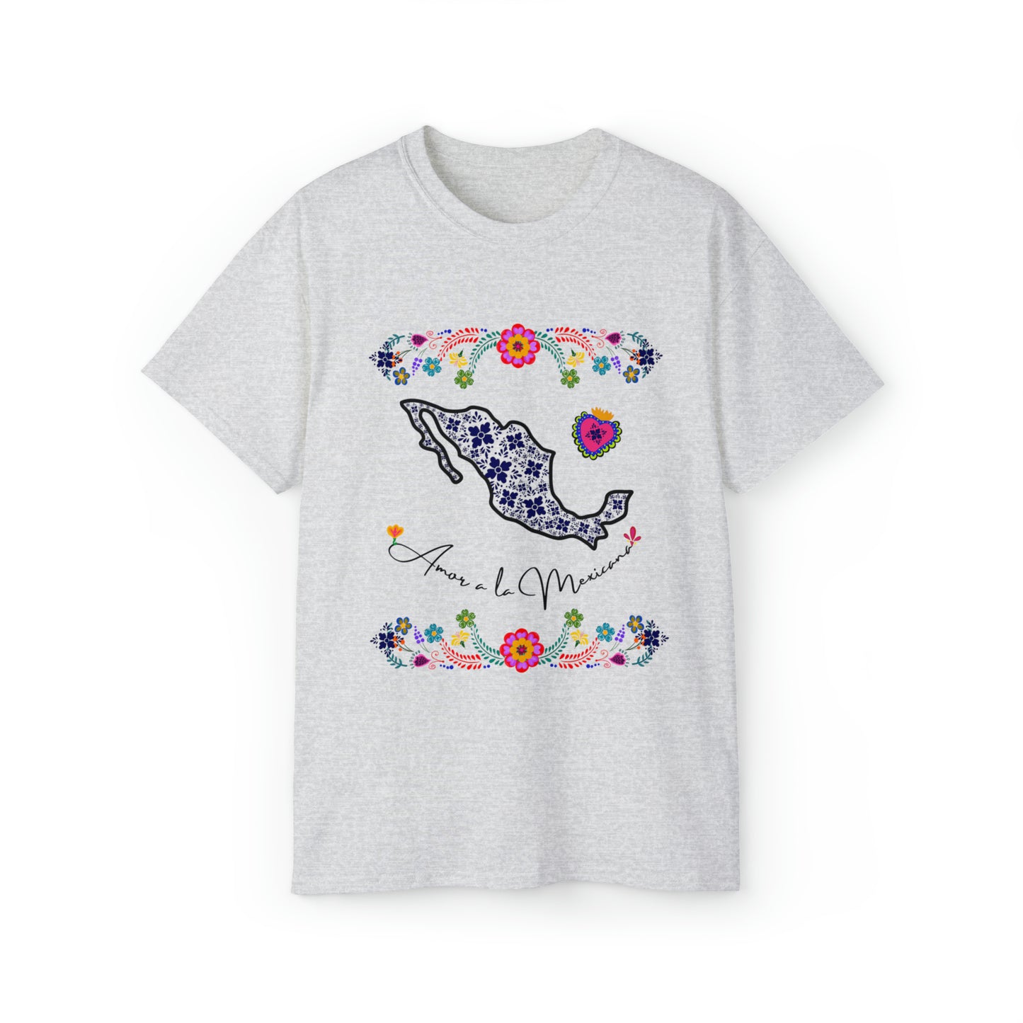 Ultra Cotton Tee Mexican Desing-amor a la mexicana