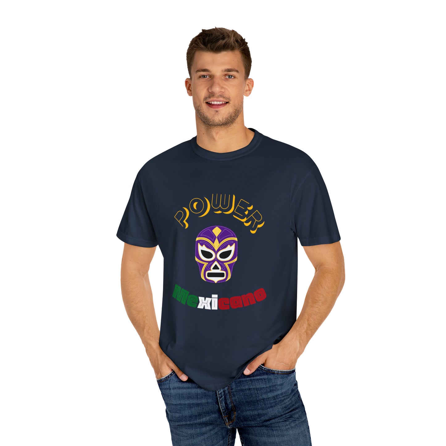 Garment-Dyed T-shirt Mexican Desing