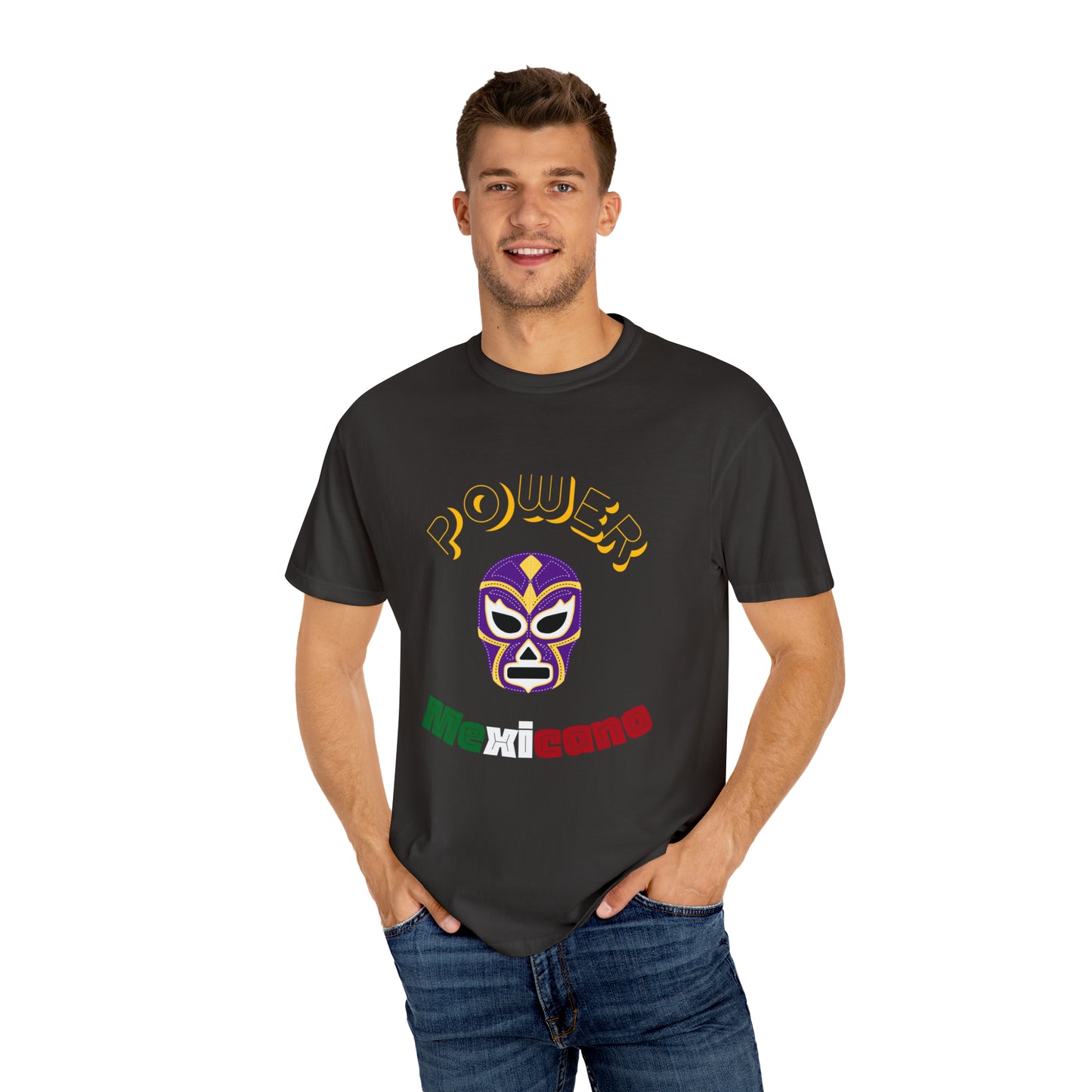 Garment-Dyed T-shirt Mexican Desing