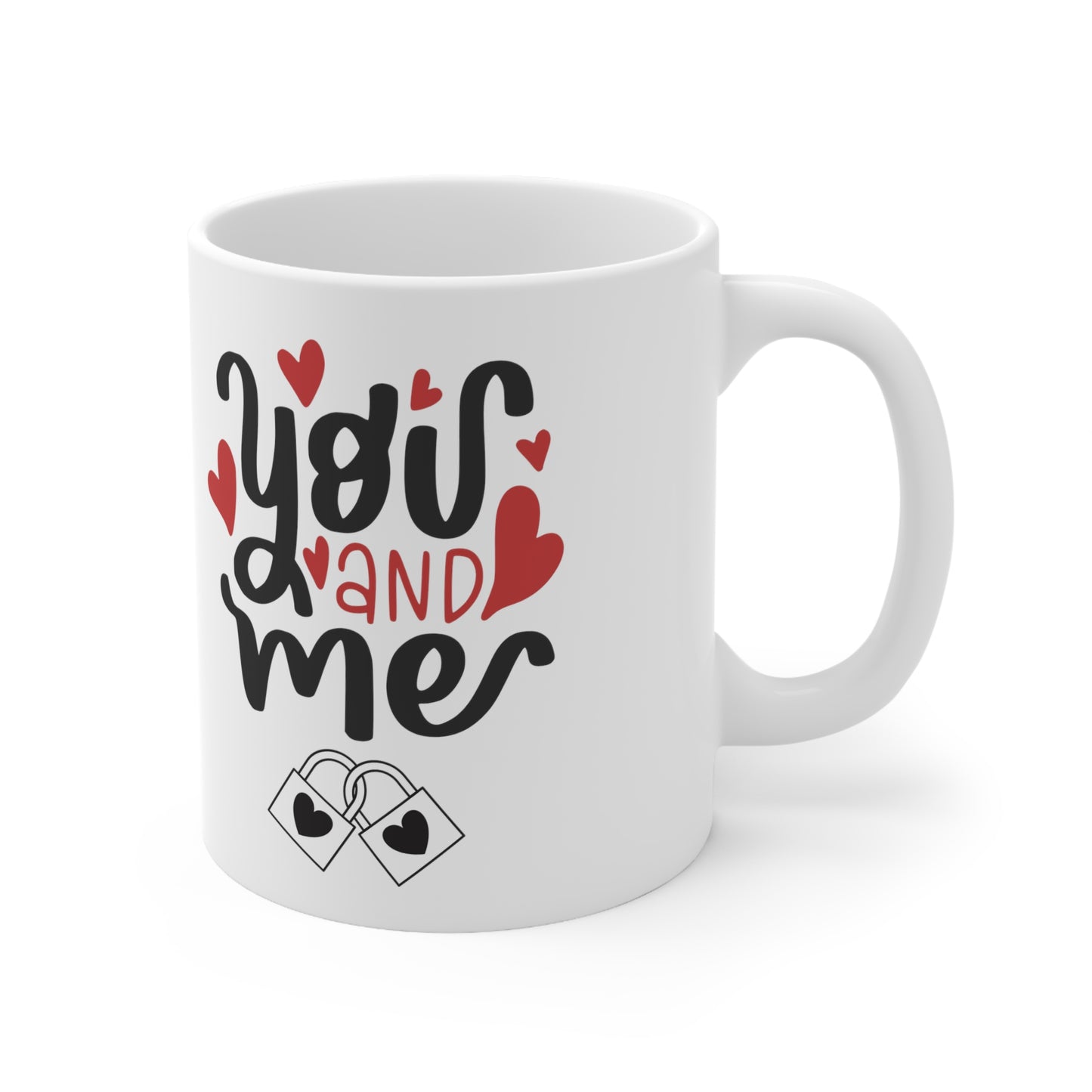Valentine's "You & Me" Mug 11oz