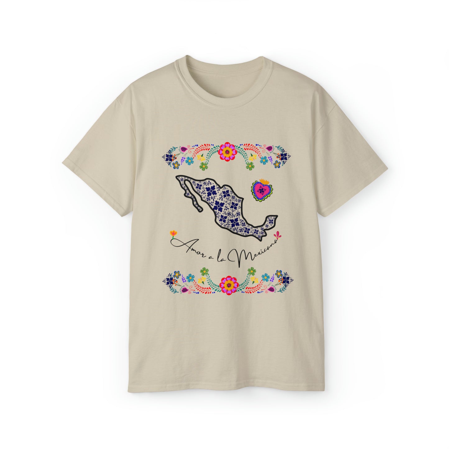 Ultra Cotton Tee Mexican Desing-amor a la mexicana