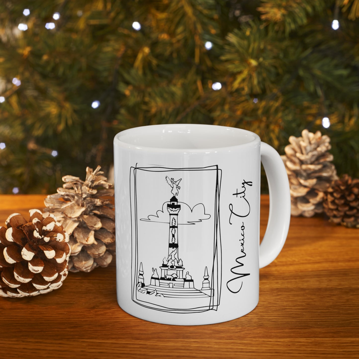 Ceramic Mug Mexico city 11oz