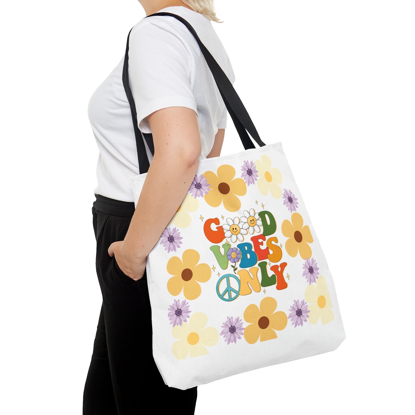 Good Vibes Tote Bag (AOP)