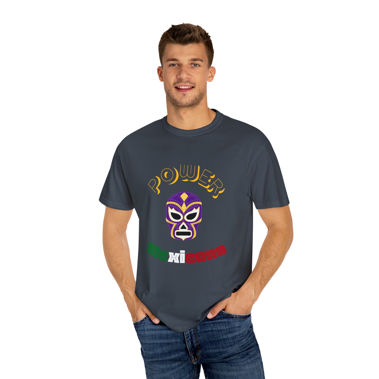 Garment-Dyed T-shirt Mexican Desing