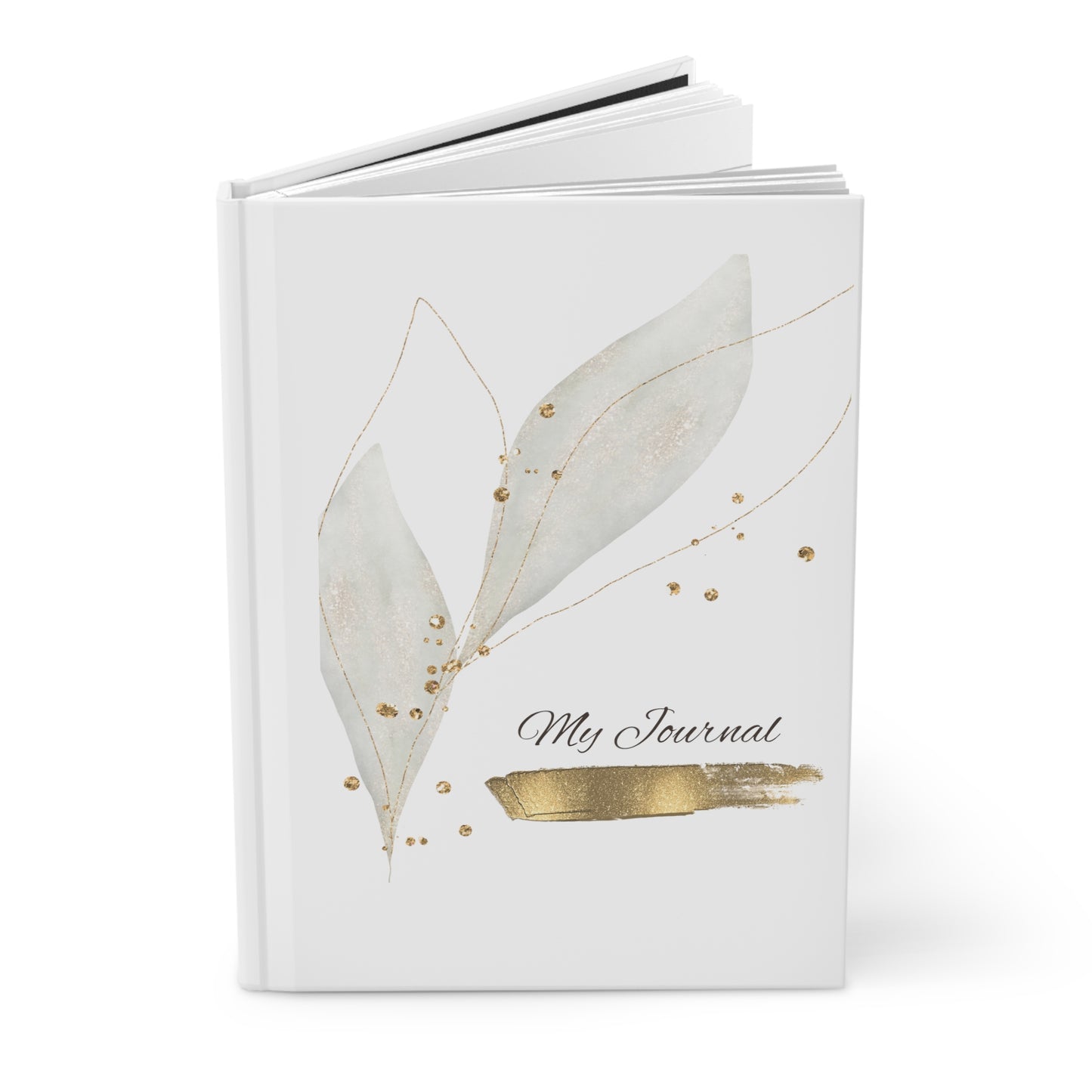 Journal white & gold Matte