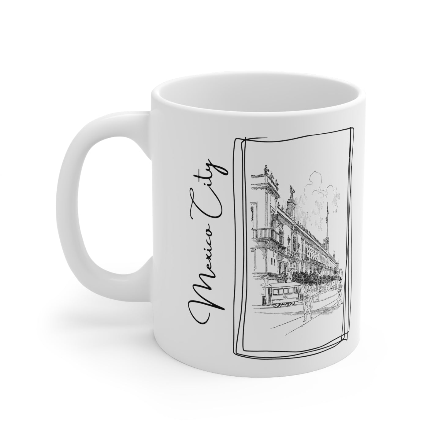 Ceramic Mug Mexico city 11oz
