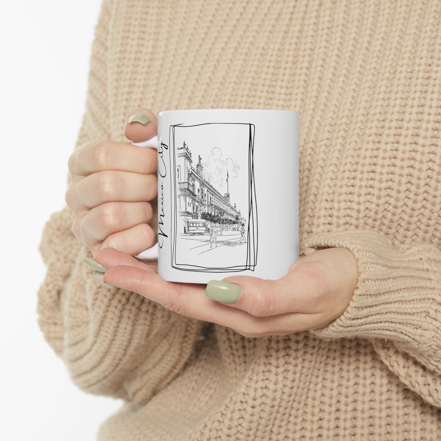 Ceramic Mug Mexico city 11oz