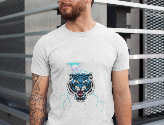 Tiger Men's Cotton Crew Tee